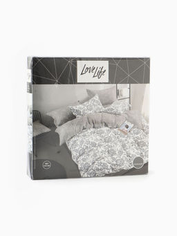 КПБ LoveLife дуэт Цветы 150х215 см-2 шт, 220х240см, 50х70см-2шт, 75гр/м2, микрофибра фото 5