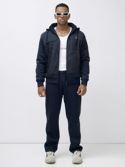 зимний с начесом ! Спортивный костюм темно-синего цвета - Mtforce фото 2