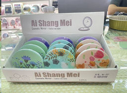 Зеркало карманное / MX-357 /уп 60/720/OPP