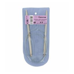 Спицы GAMMA круговые BC1 бамбук d 6.5 мм 80 см 1 шт