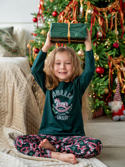 Пижама 100% хлопок женская Лошадка - Оптима фото 13