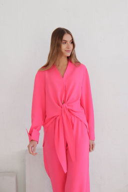 10355 Костюм с завязками и широкими брюками - Martichelli фото 5