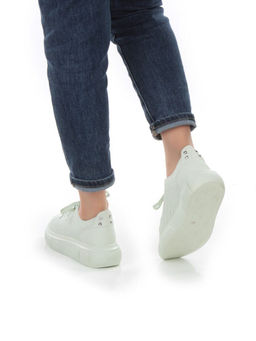 05-DXT51-5 LT. GREEN Кроссовки женские (натуральная кожа)