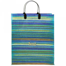 Пакет подарочный мягкий пластик с пластиковой ручкой 30х40см Твид, 150 мкм, ламинированный (Россия) - Домашняя Мода фото 2