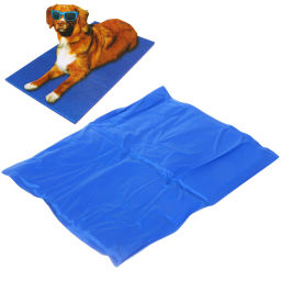 Матрас охлаждающий для собак и кошек "Место Бро", цвет синий, размер M, 40*50см