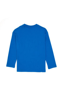 Erkek _ocuk Koyu Mavi Bisiklet Yaka Sweatshirt Sepette S_rpriz _ndirim - U.s. polo assn фото 2