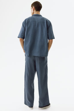 Pantal?n de lino Loose Fit - H&m фото 9
