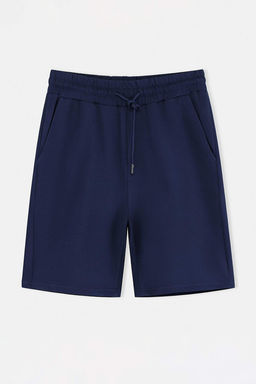 Lacivert-Yesil Basic Regular/Normal Kesim Duz 2li Paket Sort TMNSS21SR0095