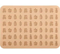 Форма для конфет, мармелада, льда PERFETTO фрукты, 66 ячеек арт.107660 - Mallony фото 2