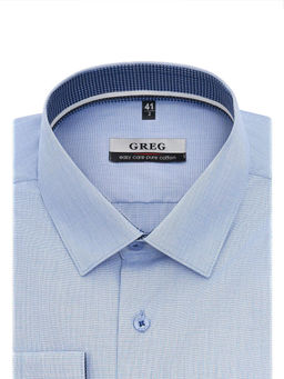 Сорочка мужская длинный рукав GREG 213/231/1714/F/Z/1p  фото 2