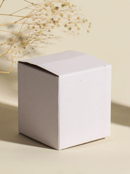 Свеча интерьерная в стакане с LED-подсветкой "Перламутровые сердечки" 8х8х9 см