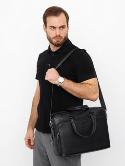 Портфель 68001 black Fuzhiniao