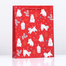 Пакет подарочный Каникулы, 33 х 42,5 х 10 см