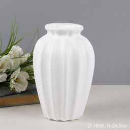 Ваза пластик 24,5 см / C509-2 /уп 87/