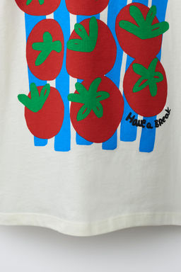 CAMISETA ESTAMPADA TOMATES / Crudo - Zara фото 4