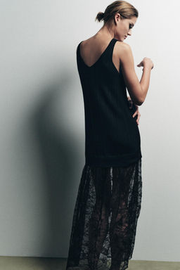 KNIT LACE DRESS - Zara фото 3