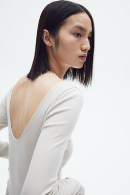 Body de canale con espalda en U - H&m фото 3