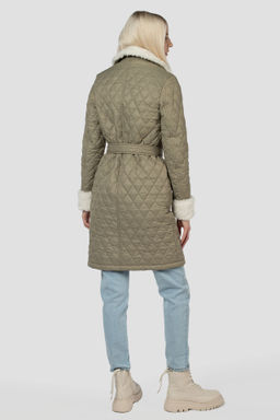 Пальто плащевка+ Утеплитель: Синтепон 150 г/м демисезонное - El podio фото 6