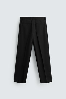 FLOWING WIDE-LEG PLEATED TROUSERS - Zara фото 8