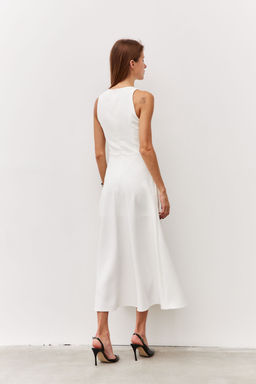 Платье Luitui 1092 молочный  фото 2