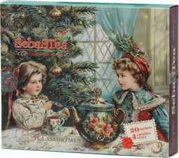 SebaSTea. Новый год. Vintage. Дом-чаепитие карт.упаковка, 20 пак.