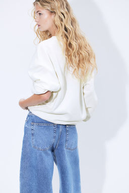 Sudadera oversize con estampado - H&m фото 3