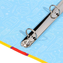 Папка школьная на кольцах «Портфолио дошкольника», без разделителей, 24.5×32 см