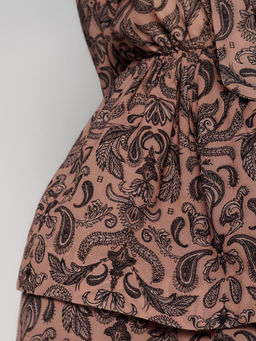 Платье женское 12411-35145 multicolor-beige - Eleganzza фото 7