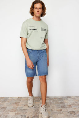 Indigo Regular Fit Denim Kot Sort TMNSS24SR00031