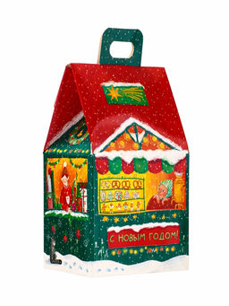 Сладкий новогодний подарок Альпийский домик, 150 г - Simaland фото 3