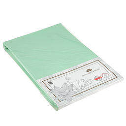 Пододеяльник Евро Макси на кнопках Зеленый персик 240х215см, перкаль 115г/м2, хлопок 100%, упаковка классическая ПВХ 28х41см, Домашняя мода (Россия)  фото 2