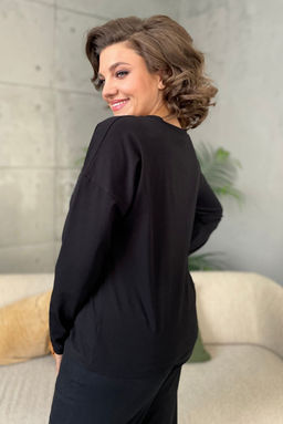 Джемпер Rumoda 2146 черный  фото 2