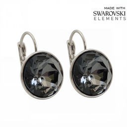 Серьги с кристаллами Swarovski