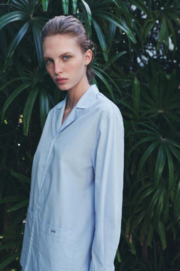 COTTON PYJAMA SHIRT - Zara фото 2