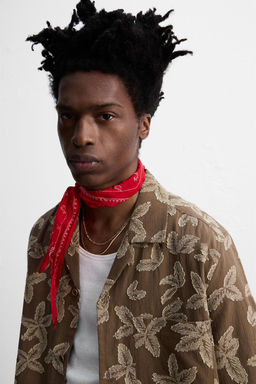 FLORAL JACQUARD SHIRT  OTIS KWAME KYE QUAICOE - Zara фото 5