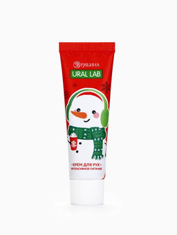 Цена за 3 шт. Крем для рук Снеговик, 30 мл, URAL LAB  фото 9