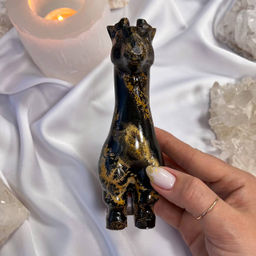 Жираф резной из дендритовой Яшмы - Радуга самоцветов фото 3