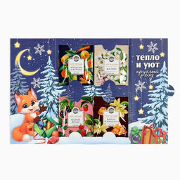 Цена за 2 шт. Чай новогодний в пакетиках Волшебных мгновений в открытке, 4 шт. x 1.8 г - Фабрика счастья фото 10