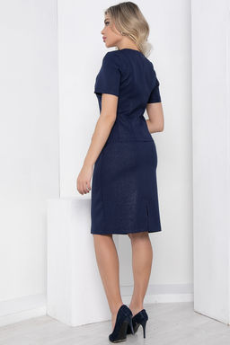 Костюм Стильный офис (синий) К8496 - Lt collection фото 2