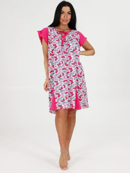 433-С СОРОЧКА ЖЕНСКАЯ (Бабочки)