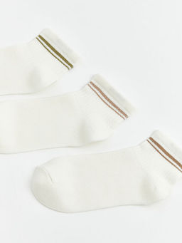 ?izgili Kad?n Patik ?orap 3l?