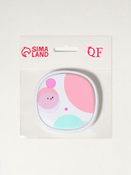 Зеркало складное «Пузыри», 7.5×7.5 см, с увеличением х2, разноцветное