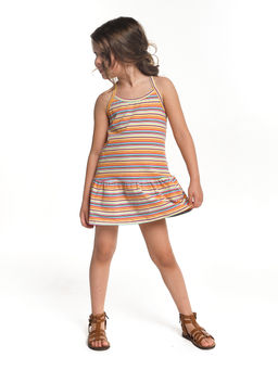 Сарафан летний для девочки UD 0404 желтый