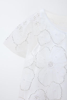 TULLE DRESS WITH BEADING - Zara фото 3