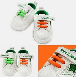 Силиконовые ШНУРКИ круглые салатовые 16 шт.(2341) - Мой органайзер фото 2