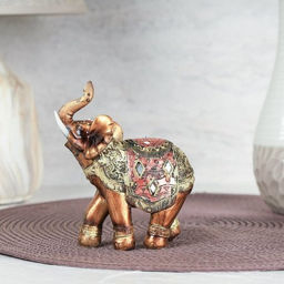 Цена за 2 шт. Статуэтка Слон 10х5х12см / 7121 /уп 2/96/ - Галеонтрейд фото 6