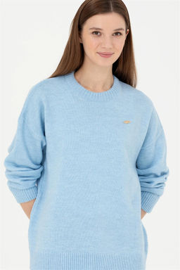 Женский синий свитер - U.s. polo assn фото 3