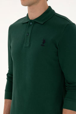 Erkek Koyu Ye_il Basic Sweatshirt Sepette S_rpriz _ndirim - U.s. polo assn фото 14