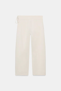 PANTAL?N RECTO CORDONES / Beige - Zara фото 8