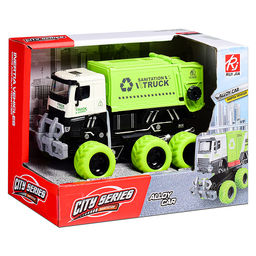 Машина "Мусоровоз" (свет, звук) в коробке